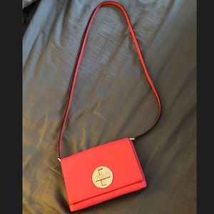 Kate Spade Bright Pink Cross Body Purse